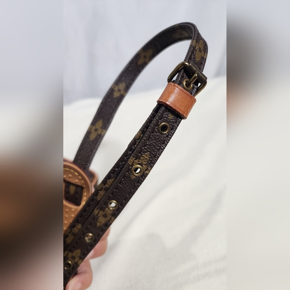 Louis Vuitton Danube MINI. Minor dryness & discolor on vachetta. - Picture 9 of 12